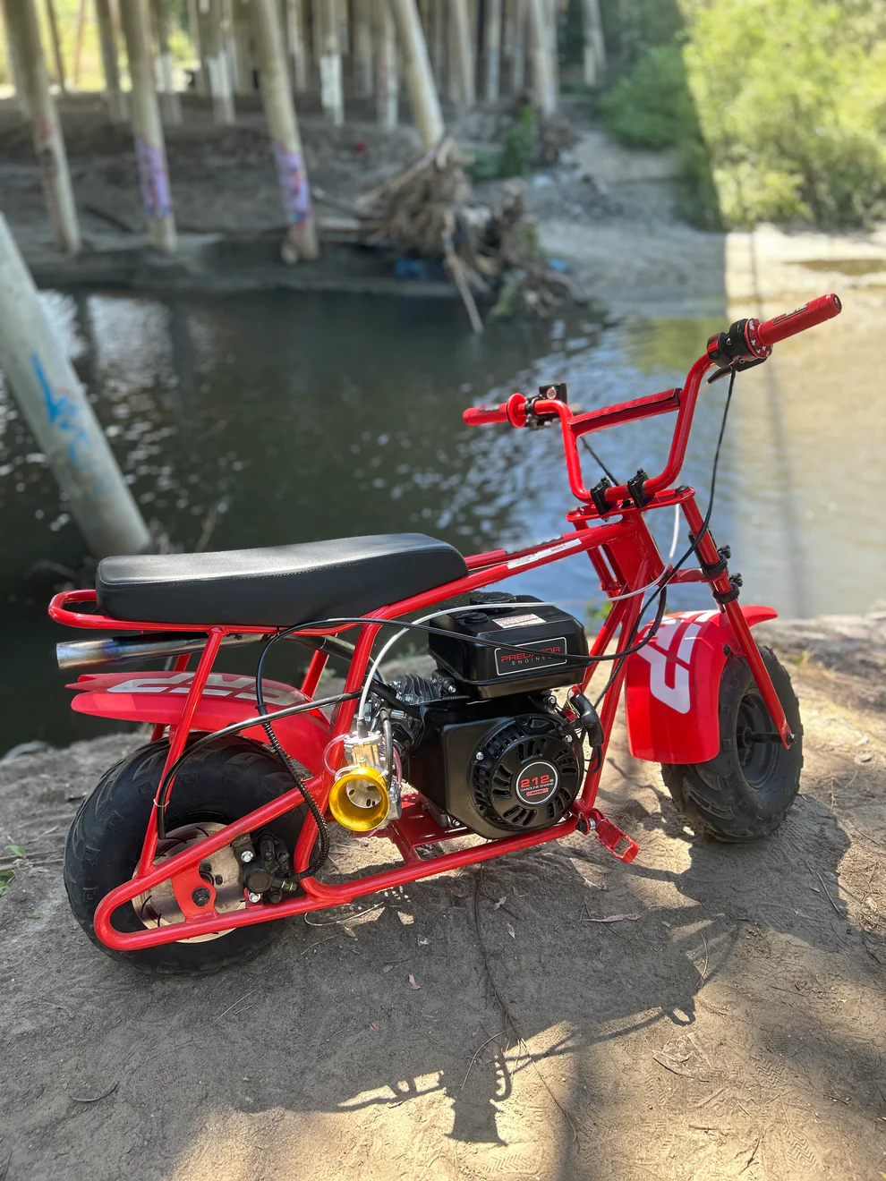 212cc frp moto minibike (60mph)
