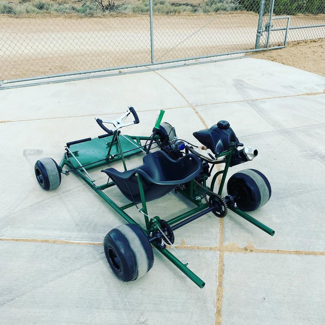 Skeletal Green Drift Kart - Image 6